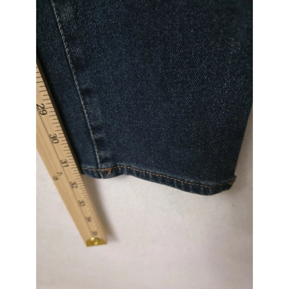 True Religion Ricky SN Flap Straight Jeans Mens 28x32 Dark Woodland Wash 700676